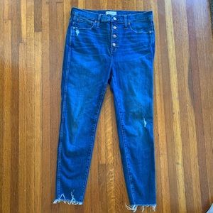 Madewell skinny jeans